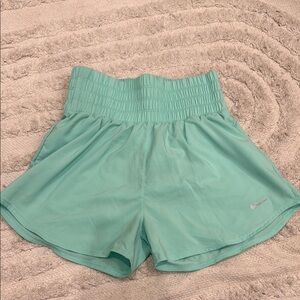 Nike Blue Athletic Shorts Lightweight Elastic Waist